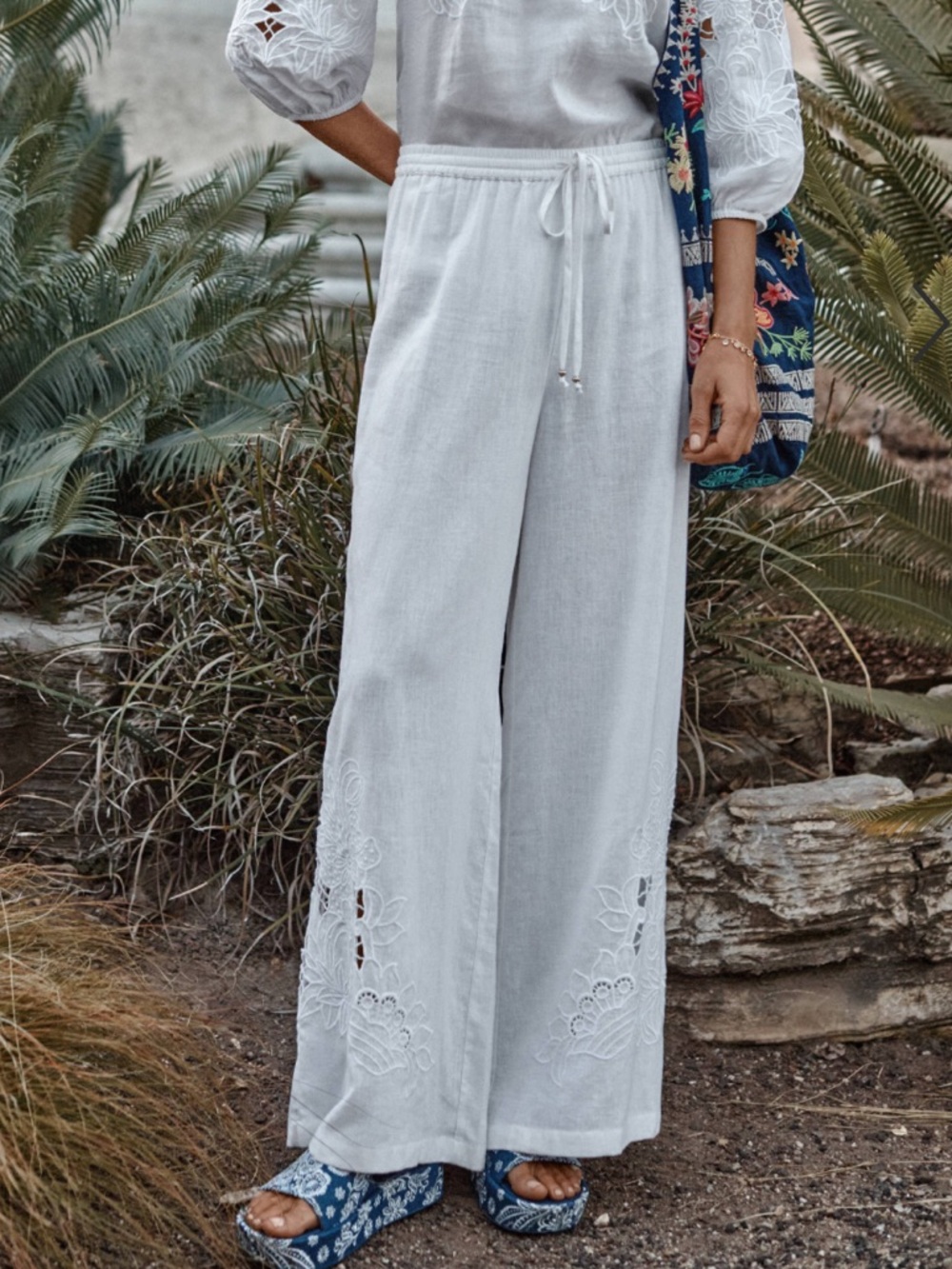 NWT Johnny Was Frankie Easy Pants 2X